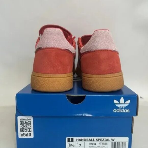 adidas Red Handball Spezial Sneakers - Picture 3 of 4